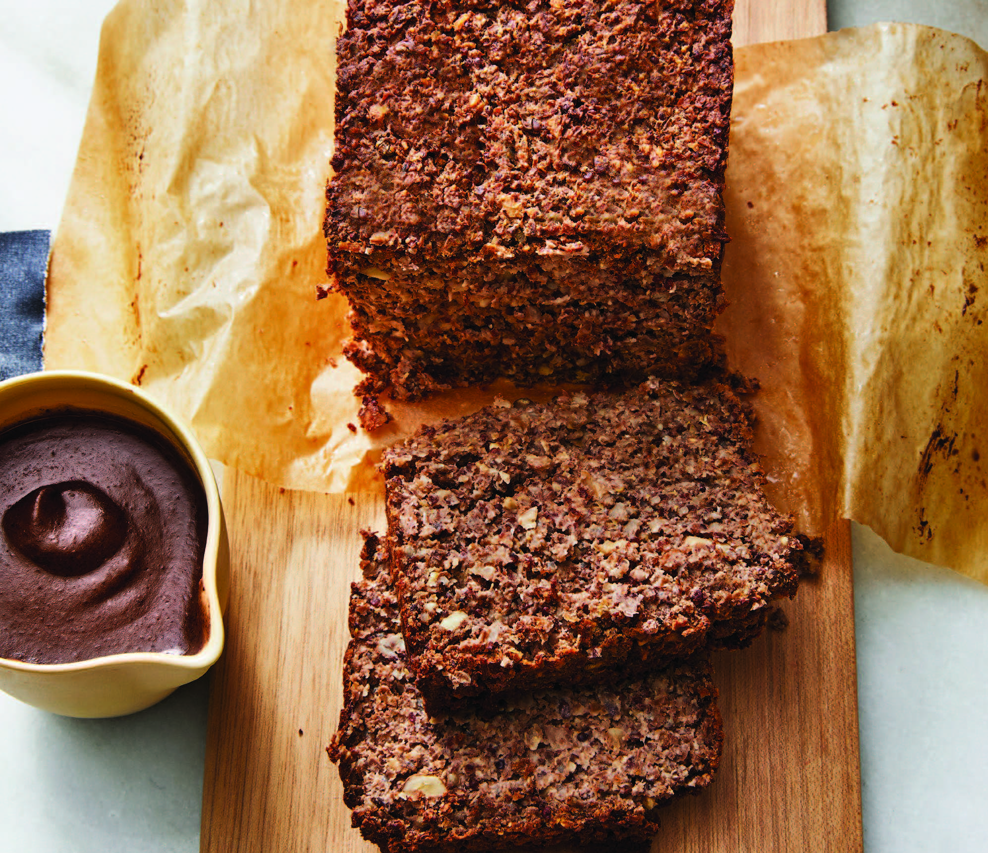 sliced baked grain loaf